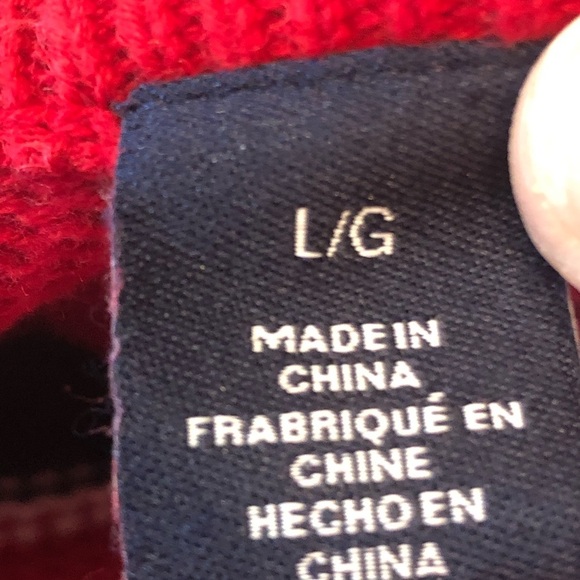 Vintage Y2K Chaps Cable Knit Sweater Men’s Large - Picture 3 of 7